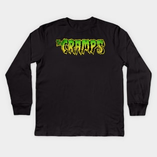 the cramps logo Kids Long Sleeve T-Shirt